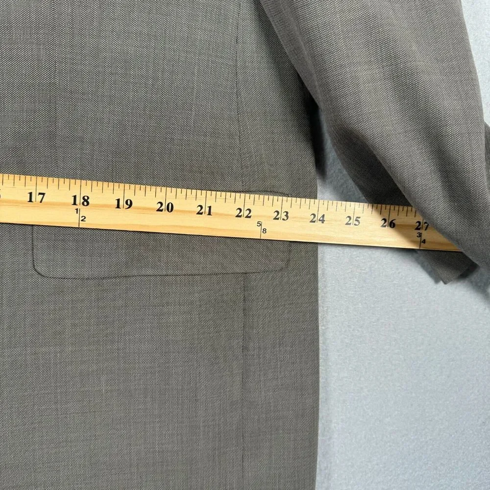 Ralph Lauren Blazer Coat Jacket‎ Mens 46 Brown Dillards Formal Casual Wool Suits